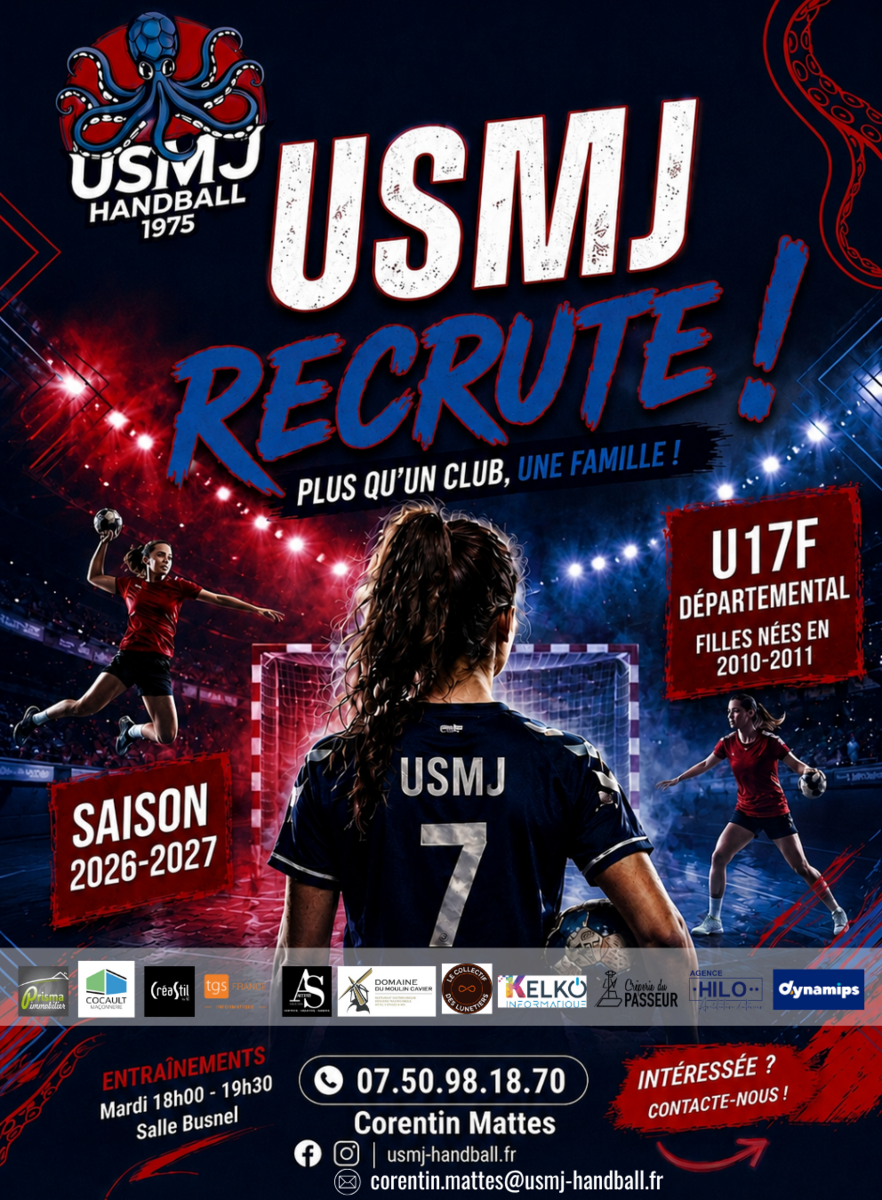 Recrutement joueuses U17F