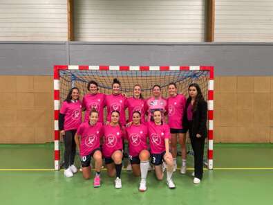 Le Club de Handball de Montreuil-Juigné s’investit pour Octobre Rose